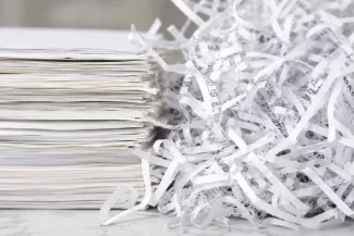 confidential paper shredding