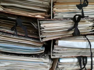one off paper shredding collection