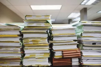 regular paper shredding