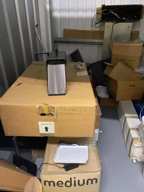 storage unit clearance